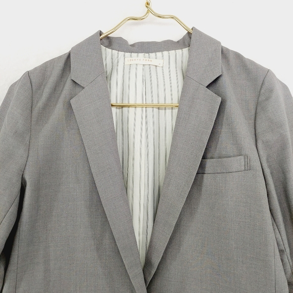 Loways Farm Grey 2 Button Blazer Jacket P2256 - Picture 2 of 7